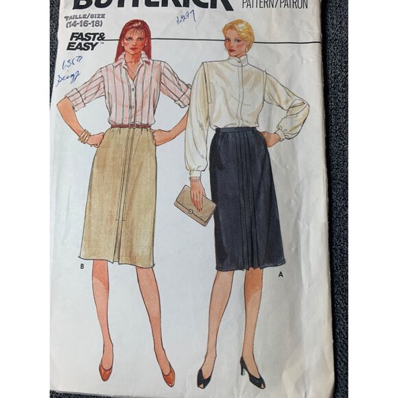 Butterick Misses Sewing Pattern sz 14-18 6306 - uncut - Picture 8 of 10